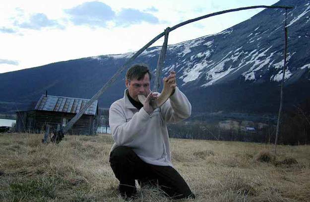 Øistein Hanssen med bukkehorn